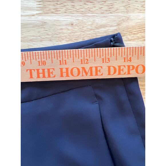 Theory Timba Madera Tapered Leg Pant Navy Women's 0 - Picture 8 of 10